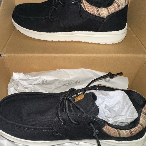 Stq Shoes - Casual Black and Tan Women's Loafers from STQ Sz 9 NEW